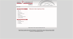 Desktop Screenshot of china.indexcopernicus.com