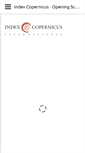 Mobile Screenshot of indexcopernicus.com